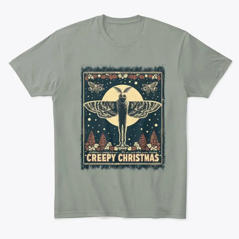 Mothman Creepy Christmas